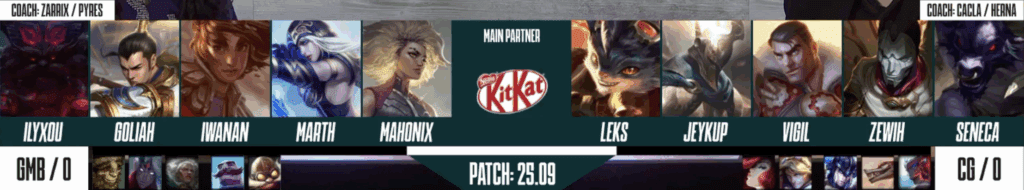 Draft game 1 GMBLERS vs Colossal