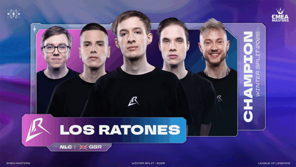 EMEA Masters Spring 2025 Roster dei Los Ratones