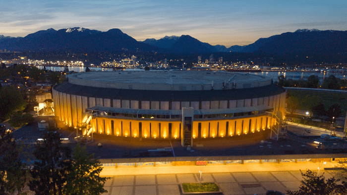 Il Paicific Coliseum di Vancouver