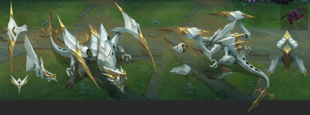 Nuova Skin a tema Demacia per Cho'Gat League of Legends 2026