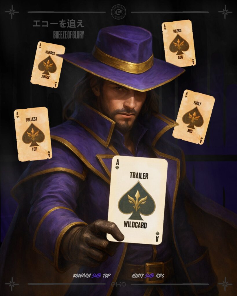 Il Roster degli EKO per il Breeze Of Glory